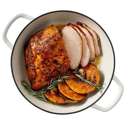 Roasted turkey breast