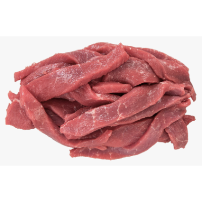 Veal Stroganoff 10mm strips (1kg pack)