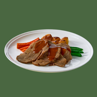 Cooked Lamb Roast Sliced 3mm 3kg Bulk Carton