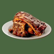 Cooked Smokey BBQ Pork Ribs 4 x 1.5kg Cartons